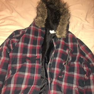 Plaid coat